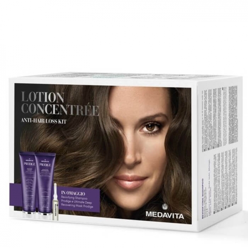 Lotion Concentrée anti-hair loss kit / Набір ампули, шампунь та маска
