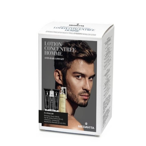 Lotion Concentrée Homme anti-hair loss kit / Мужской набор (спрей 100 мл + шампунь 55 мл + миниатюры для бритья)